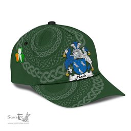 Irish Nash Coat Of Arms - Irish Family Crest St Patrick's Day Irish Cap