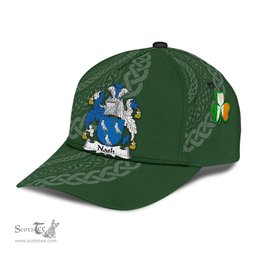 Irish Nash Coat Of Arms - Irish Family Crest St Patrick's Day Irish Cap