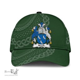 Irish Nash Coat Of Arms - Irish Family Crest St Patrick's Day Irish Cap