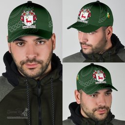 Irish Mccarthy Coat Of Arms - Irish Family Crest St Patrick's Day Irish Cap