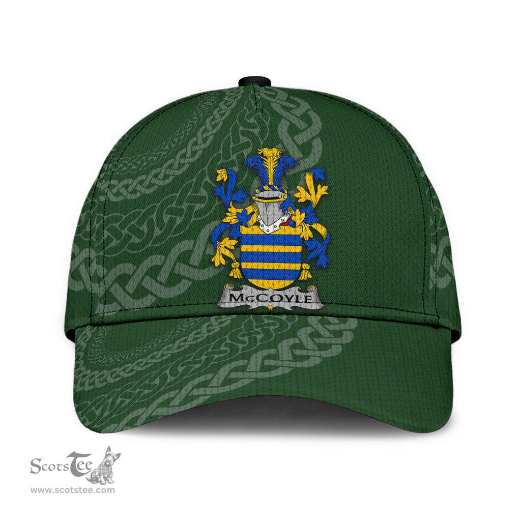 Irish Mccoyle Coat Of Arms - Irish Family Crest St Patrick's Day Irish Cap