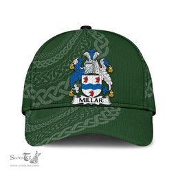 Irish Millar Coat Of Arms - Irish Family Crest St Patrick's Day Irish Cap