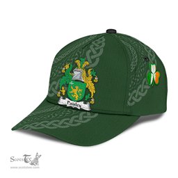 Irish Paisley Coat Of Arms - Irish Family Crest St Patrick's Day Irish Cap
