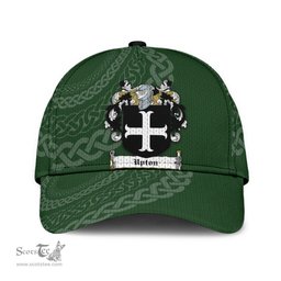Irish Upton Coat Of Arms - Irish Family Crest St Patrick's Day Irish Cap