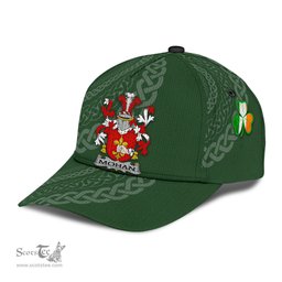 Irish Mohan Coat Of Arms - Irish Family Crest St Patrick's Day Irish Cap