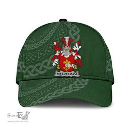 Irish Mohan Coat Of Arms - Irish Family Crest St Patrick's Day Irish Cap