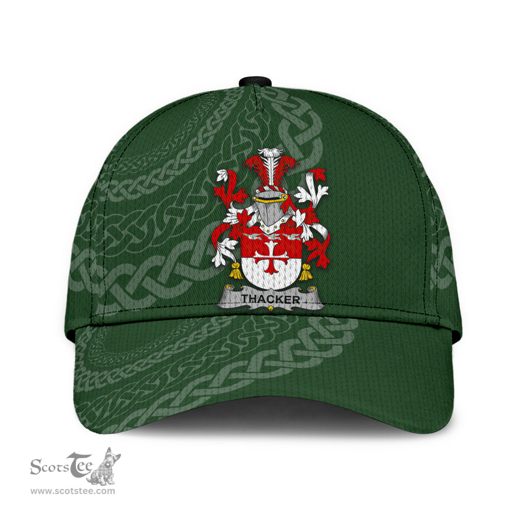 Irish Thacker Coat Of Arms - Irish Family Crest St Patrick's Day Irish Cap