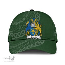 Irish Orpen Coat Of Arms - Irish Family Crest St Patrick's Day Irish Cap