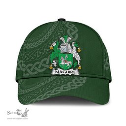 Irish Maguire Coat Of Arms - Irish Family Crest St Patrick's Day Irish Cap