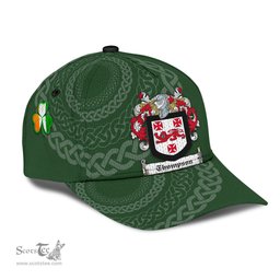 Irish Thompson Coat Of Arms - Irish Family Crest St Patrick's Day Irish Cap