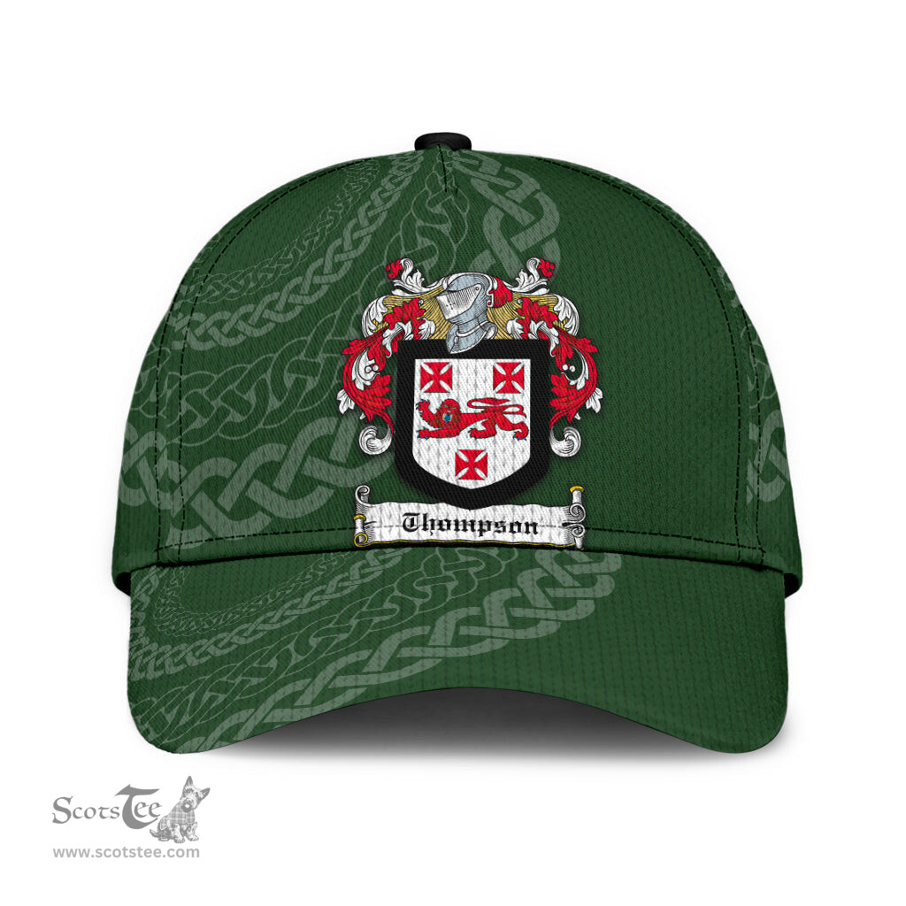 Irish Thompson Coat Of Arms - Irish Family Crest St Patrick's Day Irish Cap