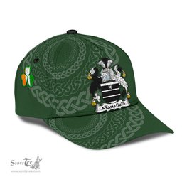 Irish Mansfield Coat Of Arms - Irish Family Crest St Patrick's Day Irish Cap