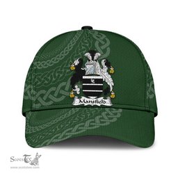 Irish Mansfield Coat Of Arms - Irish Family Crest St Patrick's Day Irish Cap