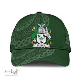 Irish Starkey Coat Of Arms - Irish Family Crest St Patrick's Day Irish Cap