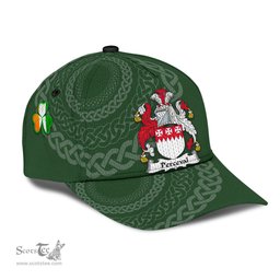 Irish Perceval Coat Of Arms - Irish Family Crest St Patrick's Day Irish Cap