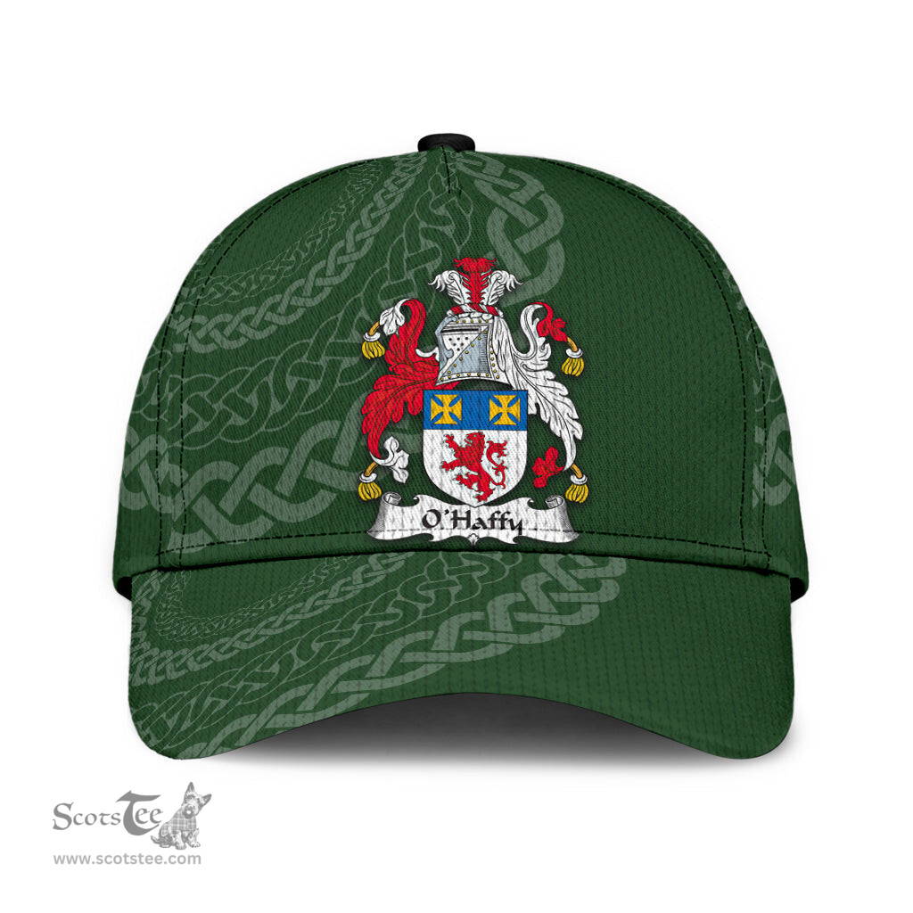Irish Ohaffy Coat Of Arms - Irish Family Crest St Patrick's Day Irish Cap