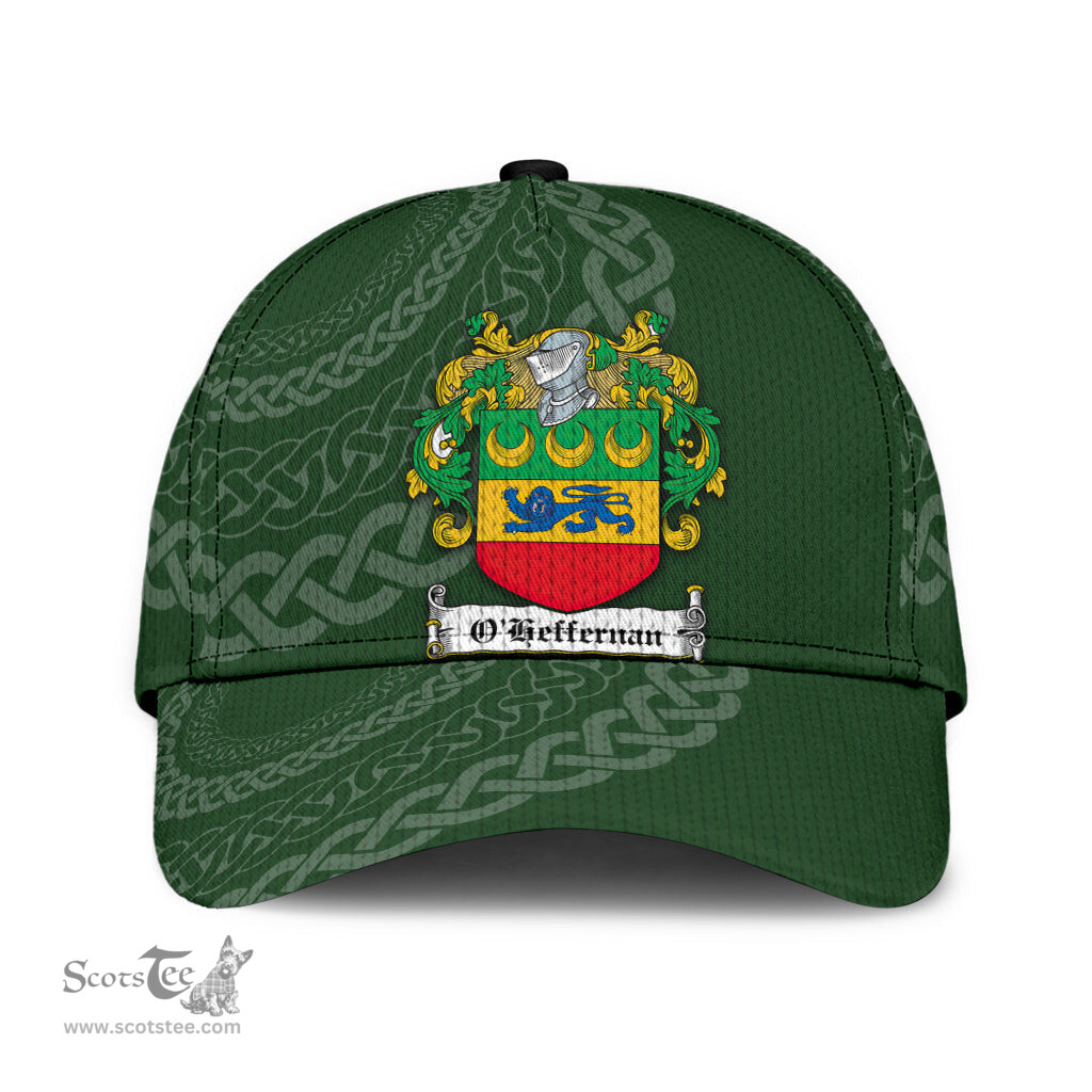 Irish Oheffernan Coat Of Arms - Irish Family Crest St Patrick's Day Irish Cap