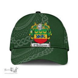 Irish Oheffernan Coat Of Arms - Irish Family Crest St Patrick's Day Irish Cap