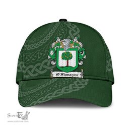 Irish Oflanagan Coat Of Arms - Irish Family Crest St Patrick's Day Irish Cap