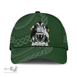 Irish Omurtaugh Coat Of Arms - Irish Family Crest St Patrick's Day Irish Cap