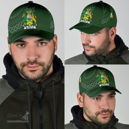 Irish Skereth Coat Of Arms - Irish Family Crest St Patrick's Day Irish Cap