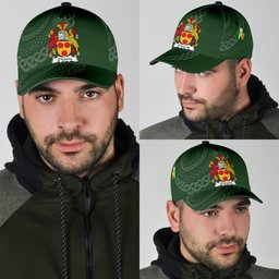 Irish Ogarvin Coat Of Arms - Irish Family Crest St Patrick's Day Irish Cap