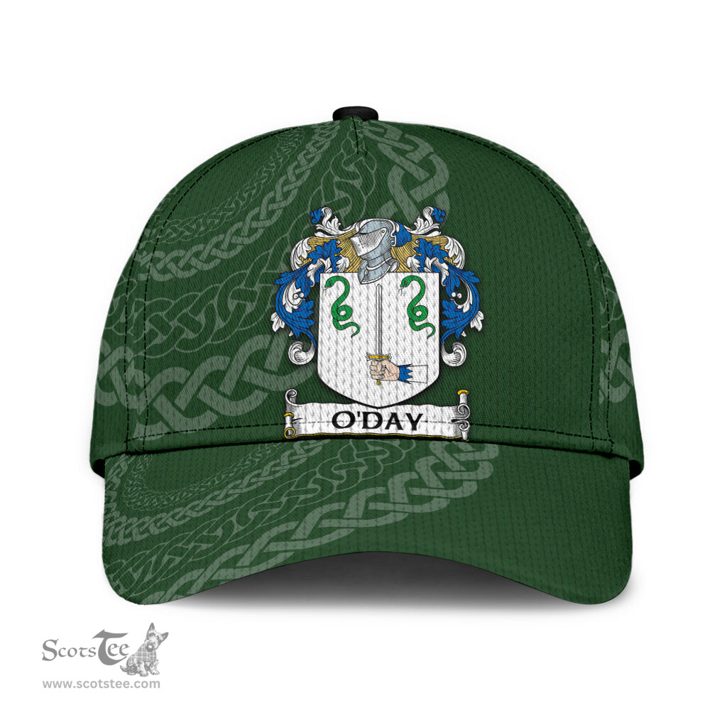 Irish Oday Coat Of Arms - Irish Family Crest St Patrick's Day Irish Cap
