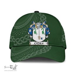 Irish Oday Coat Of Arms - Irish Family Crest St Patrick's Day Irish Cap