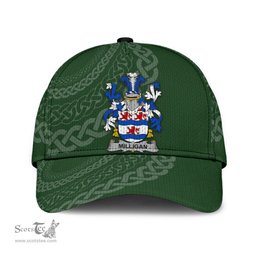 Irish Milligan Coat Of Arms - Irish Family Crest St Patrick's Day Irish Cap