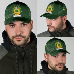 Irish Oboyle Coat Of Arms - Irish Family Crest St Patrick's Day Irish Cap