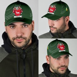 Irish Okinealy Coat Of Arms - Irish Family Crest St Patrick's Day Irish Cap