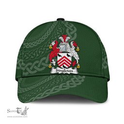 Irish Singleton Coat Of Arms - Irish Family Crest St Patrick's Day Irish Cap