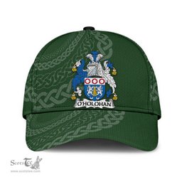 Irish Oholohan Coat Of Arms - Irish Family Crest St Patrick's Day Irish Cap