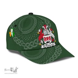 Irish Oflaherty Coat Of Arms - Irish Family Crest St Patrick's Day Irish Cap