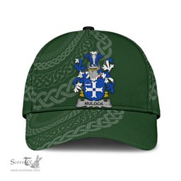 Irish Mulock Coat Of Arms - Irish Family Crest St Patrick's Day Irish Cap