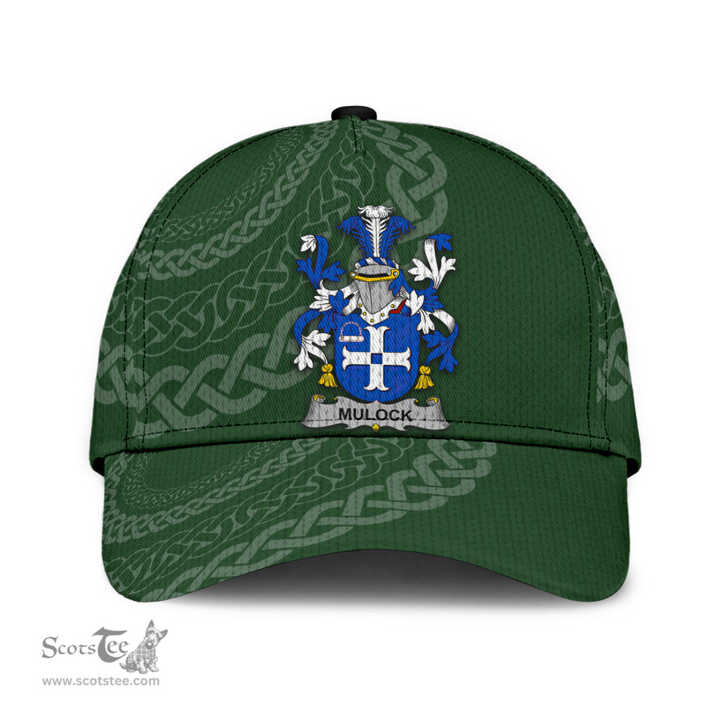 Irish Mulock Coat Of Arms - Irish Family Crest St Patrick's Day Irish Cap