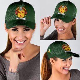 Irish Ogormley Coat Of Arms - Irish Family Crest St Patrick's Day Irish Cap
