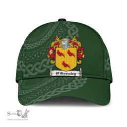 Irish Ogormley Coat Of Arms - Irish Family Crest St Patrick's Day Irish Cap