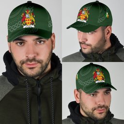Irish Olavin Coat Of Arms - Irish Family Crest St Patrick's Day Irish Cap