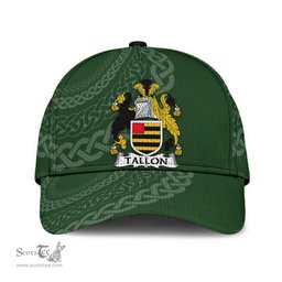 Irish Tallon Coat Of Arms - Irish Family Crest St Patrick's Day Irish Cap