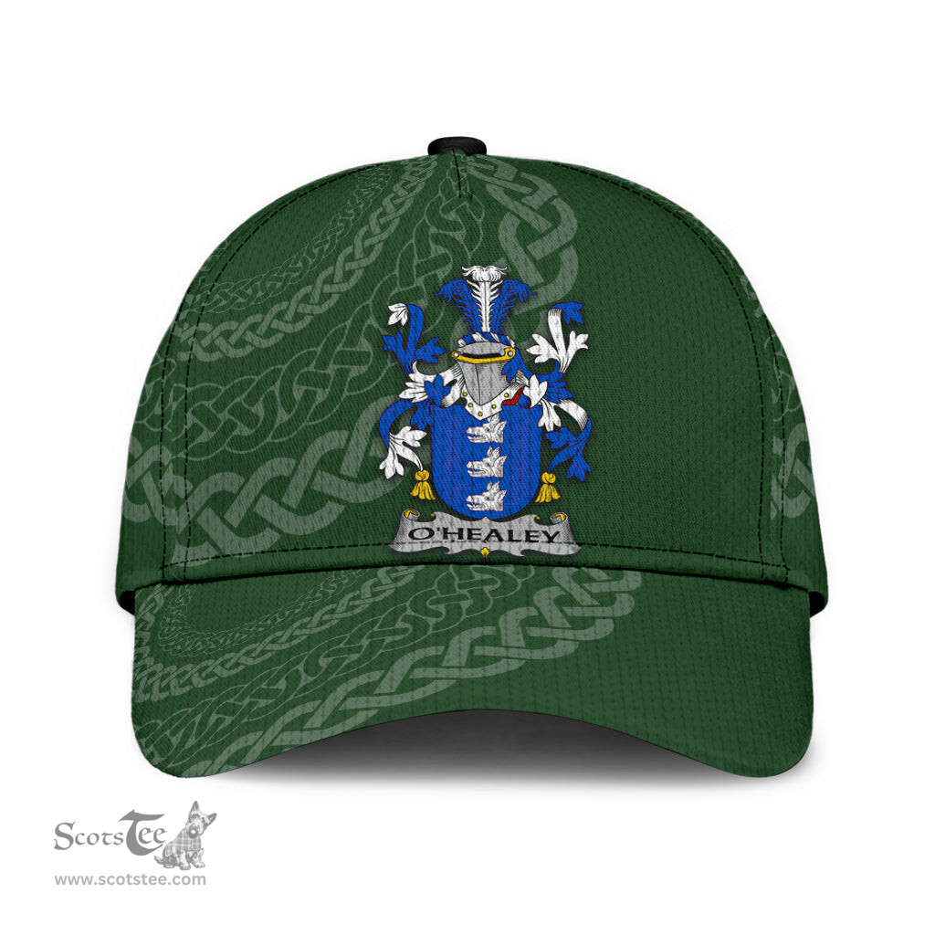 Irish Ohealey Coat Of Arms - Irish Family Crest St Patrick's Day Irish Cap