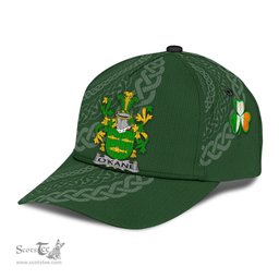 Irish Okane Coat Of Arms - Irish Family Crest St Patrick's Day Irish Cap