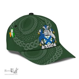 Irish Slator Coat Of Arms - Irish Family Crest St Patrick's Day Irish Cap