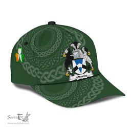 Irish Otway Coat Of Arms - Irish Family Crest St Patrick's Day Irish Cap