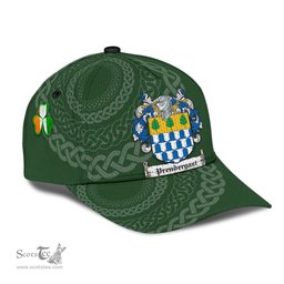 Irish Prendergast Coat Of Arms Wexford Irelandarms - Irish Family Crest St Patrick's Day Irish Cap