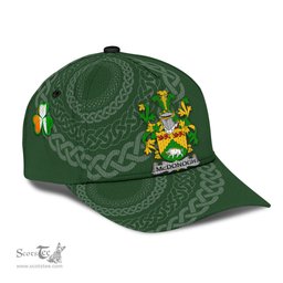 Irish Mcdonogh Coat Of Arms - Irish Family Crest St Patrick's Day Irish Cap