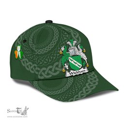 Irish Wickham Coat Of Arms - Irish Family Crest St Patrick's Day Irish Cap