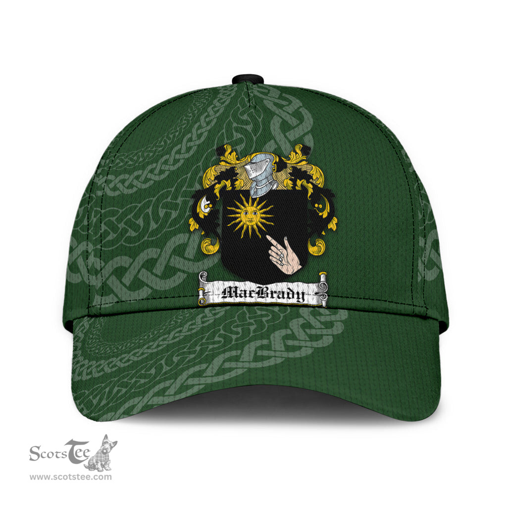 Irish Macbrady Coat Of Arms - Irish Family Crest St Patrick's Day Irish Cap