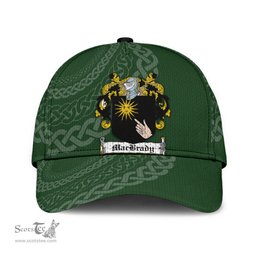 Irish Macbrady Coat Of Arms - Irish Family Crest St Patrick's Day Irish Cap