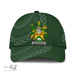 Irish Mcdonagh Coat Of Arms - Irish Family Crest St Patrick's Day Irish Cap
